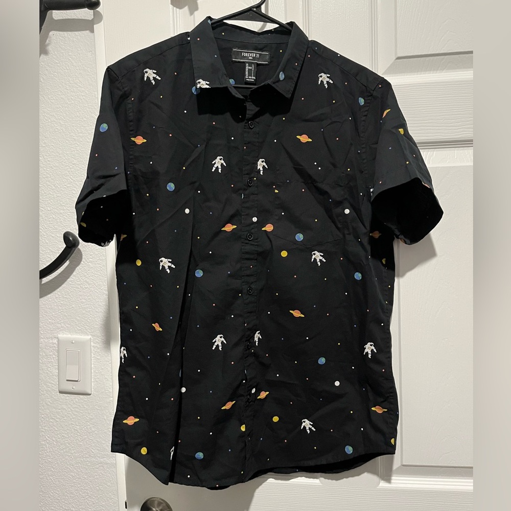 Forever 21 Button down space shirt